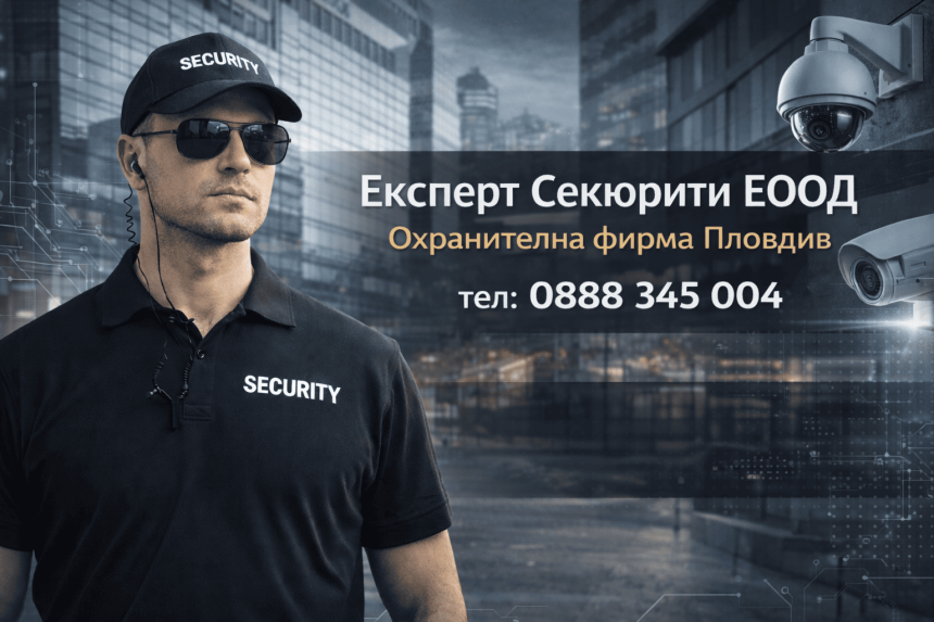 Професионална охранителна фирма | expertsecurity.bg
